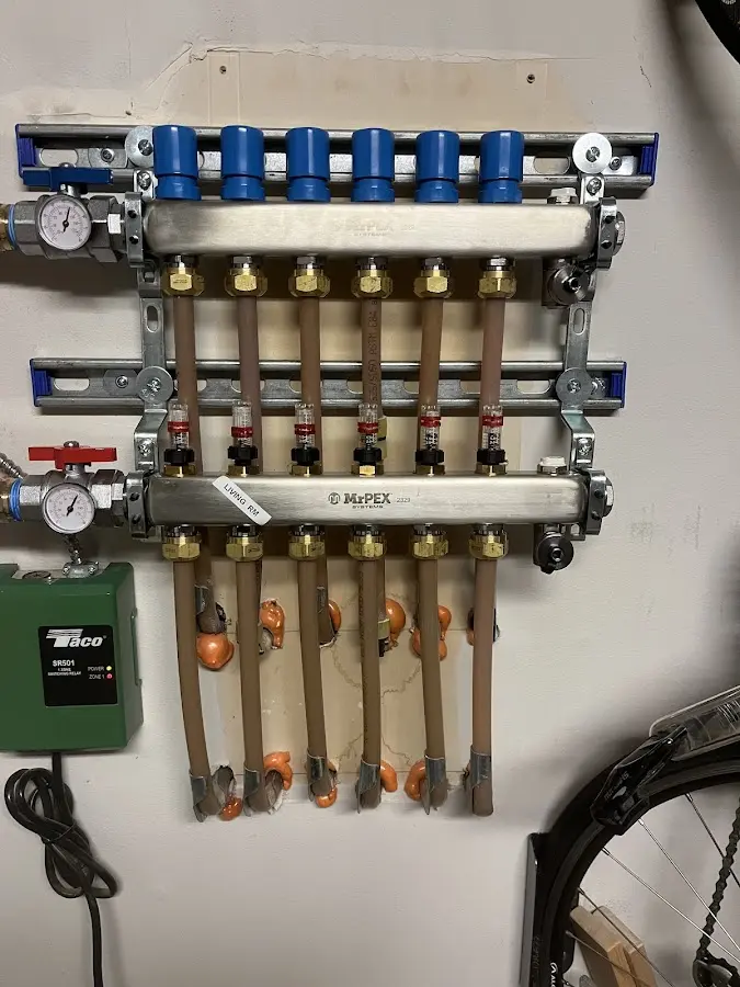 Plumber performing Leak Detection at a residential property in Fairview Park